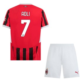 Dječji Nogometni Dres AC Milan Adli 7 Domaći 2024-25